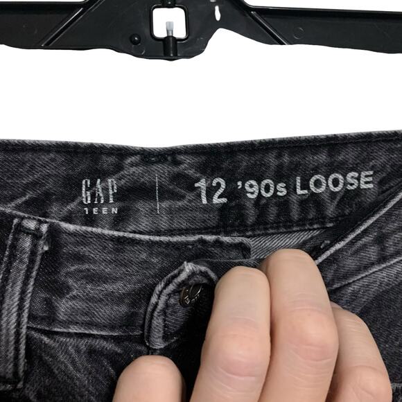 GAP Teen 90's Loose Jeans Girls Size 12 - Picture 4 of 9